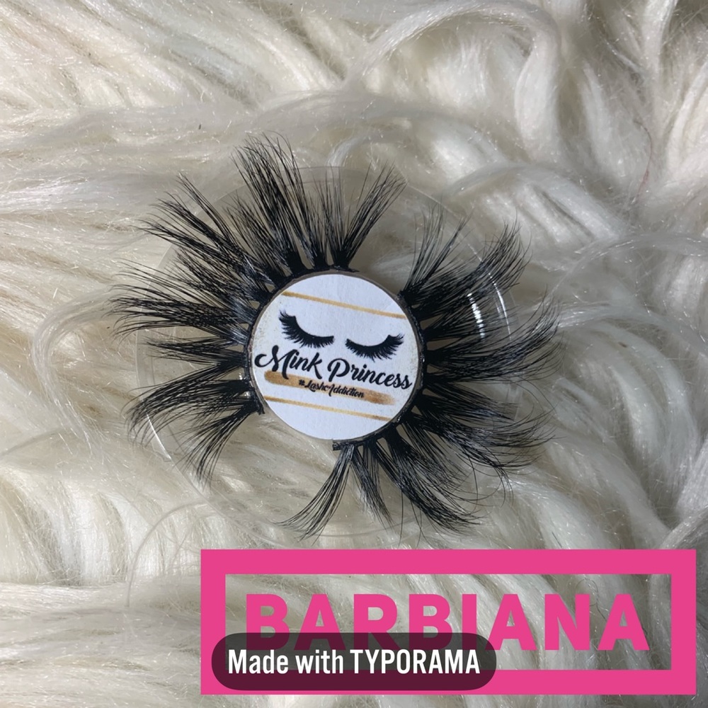 Siberian Mink Lashes 25MM